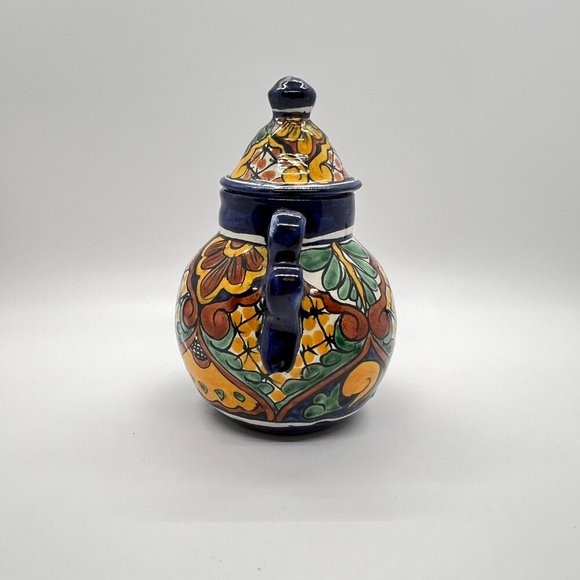 Talavera Ginger Jar Pottery - 5 1/2" x 3 1/2" - Picture 4 of 9